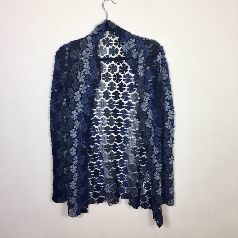 Vintage Annikki Karvinen Hand Made Floral Top